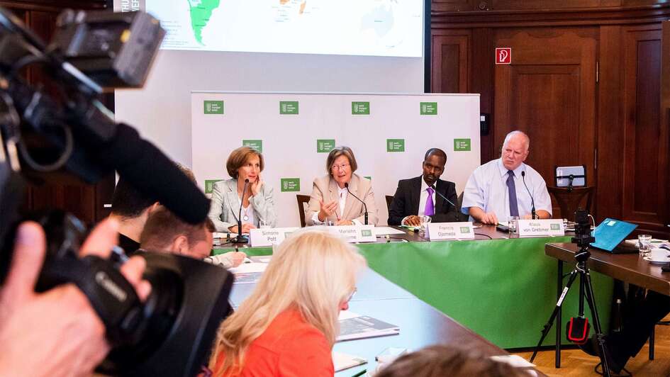 Fotos vom Pressegespräch der Welthungerhilfe zur Veröffentlichung des Welthunger-Index 2019