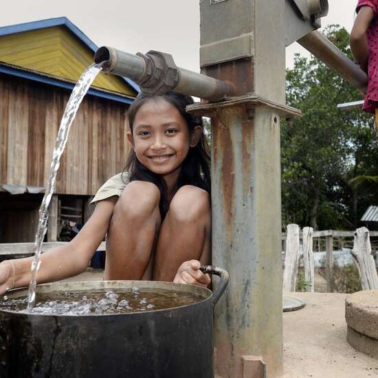 Wasser ist ein Menschenrecht - jetzt die Menschen weltweit unterstützen und spenden!