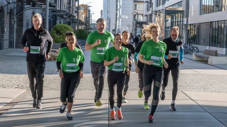 Die Botschafter der #ZeroHungerRun Challenge 2022.