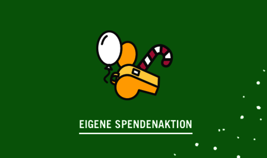 Grafik: Spenden zu Weihnachten - Spendenaktion