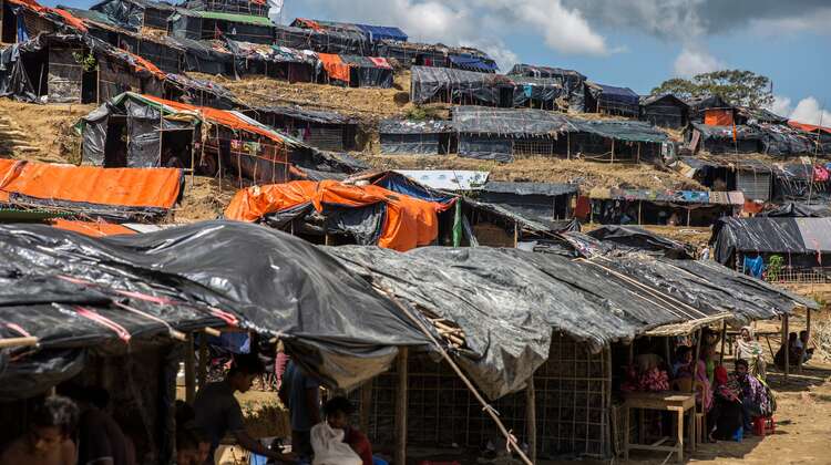 Moynardhona Flüchtlingscamp Cox's Bazar
