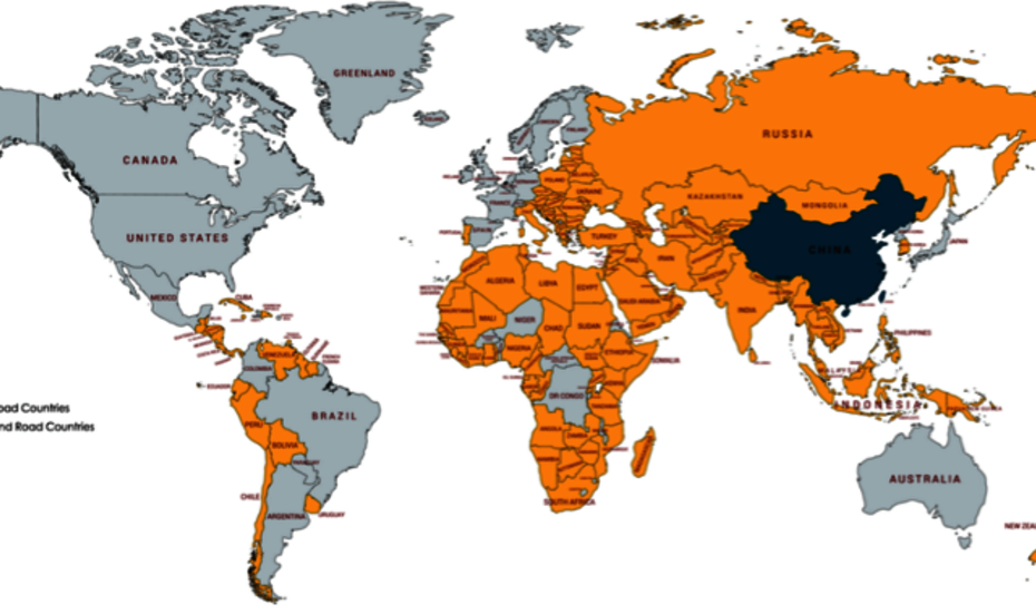 Grafik Weltweit umfasst die BRI rund 140 Länder mit einer Vereinbarung, in denen zusammen zwei Drittel der Weltbevölkerung leben.