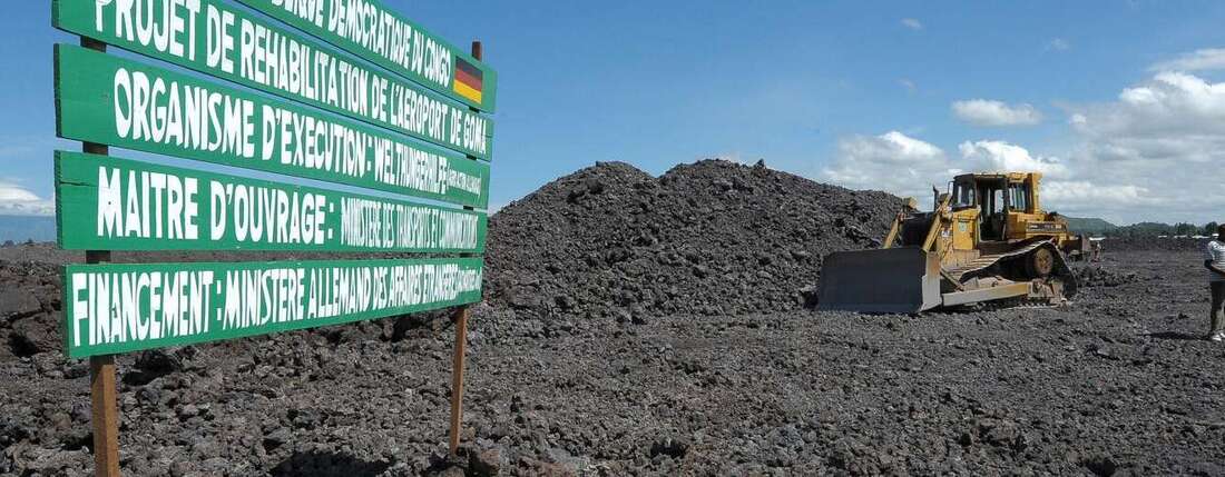 Flughafen Goma airport Goma