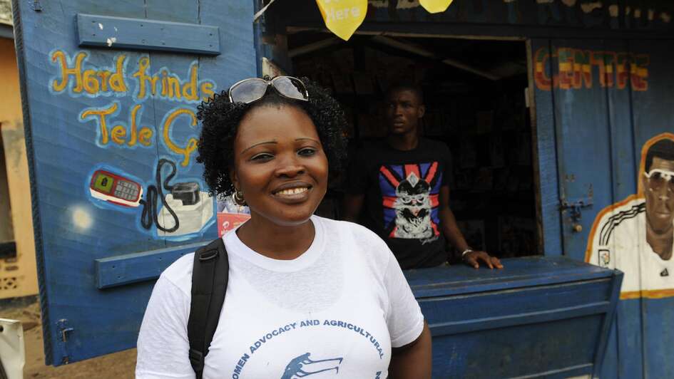 Doris Webber aus Sierra Leone 