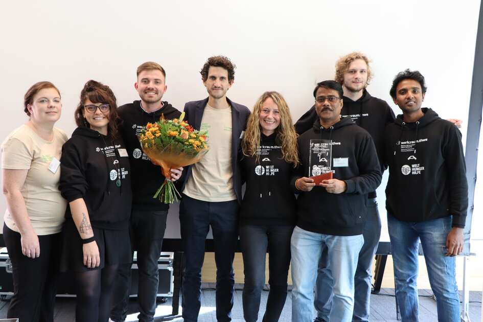 Gruppenfoto des Gewinnerteams beim Innovation Lab 2023