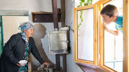 Energiesparende Modernisierungen in Tadschikistan, 2014.