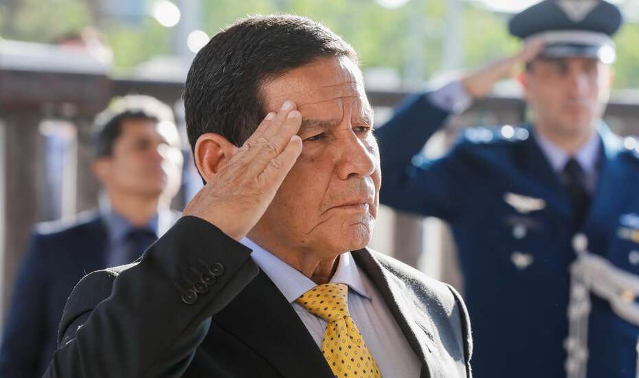 Brasiliens Vizepräsident General Hamilton Mourão.