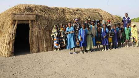 Mobile Schulen in Mali