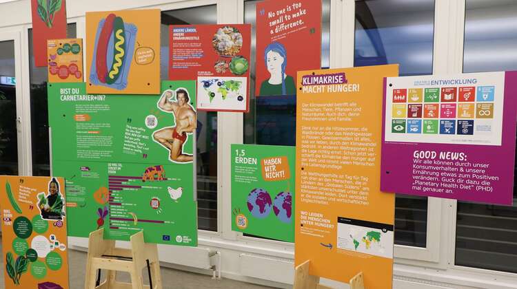 Info-Poster rund ums Thema Ernährung