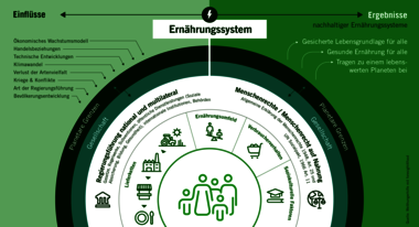 Infografik Food system, WHH.