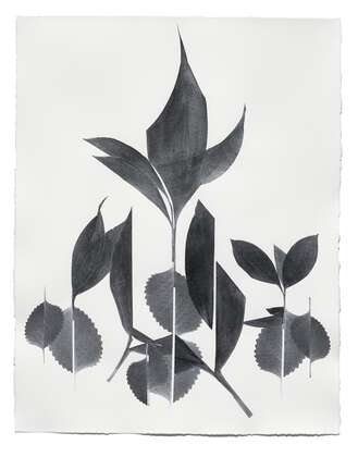 Papiercollage von Frauke Dannert: Gloriette, 2018