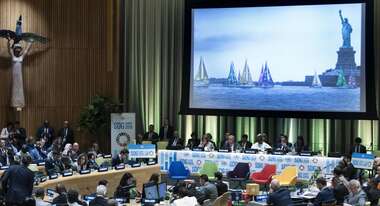 Staats- und Regierungschefs beim SDG-Gipfel in New York.