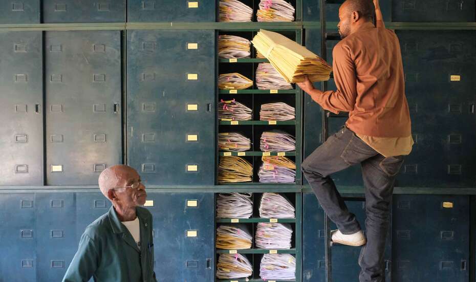 Herbarium in Yangambi, Kongo