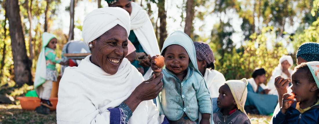 Gesunde Ernährung für Menschen in Äthiopien, 2020.