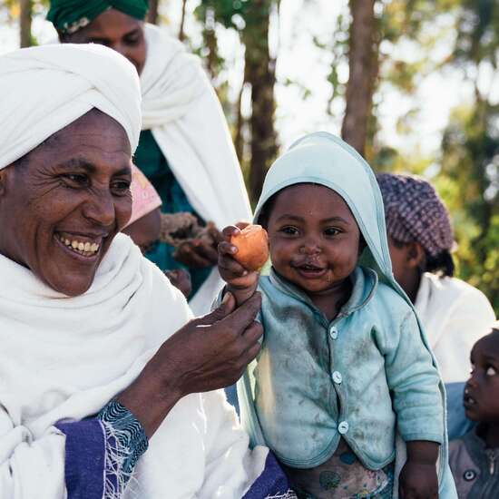 Gesunde Ernährung für Menschen in Äthiopien, 2020.