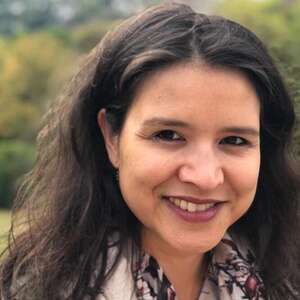 Portrait von Katharina Hamed, Welthungerhilfe-Mitarbeiterin.