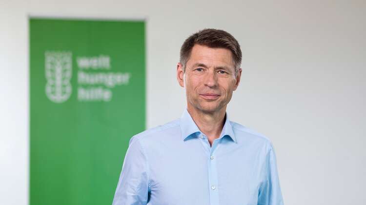 Mathias Mogge, Generalsekretär der Welthungerhilfe Portraitfoto von Mathias Mogge.