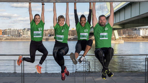 Die Botschafter der ZeroHungerRun Challende 2022. 