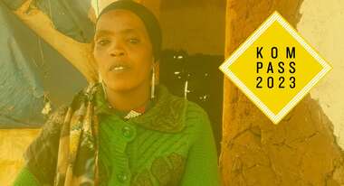 Porträt einer Frau in Äthiopien.