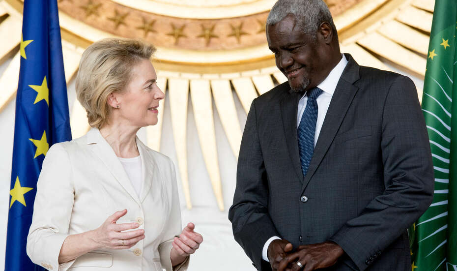  Ursula von der Leyen in Addis Abeba, 2019.