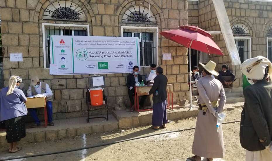 Hilfegüterverteilung im Jemen, 2021