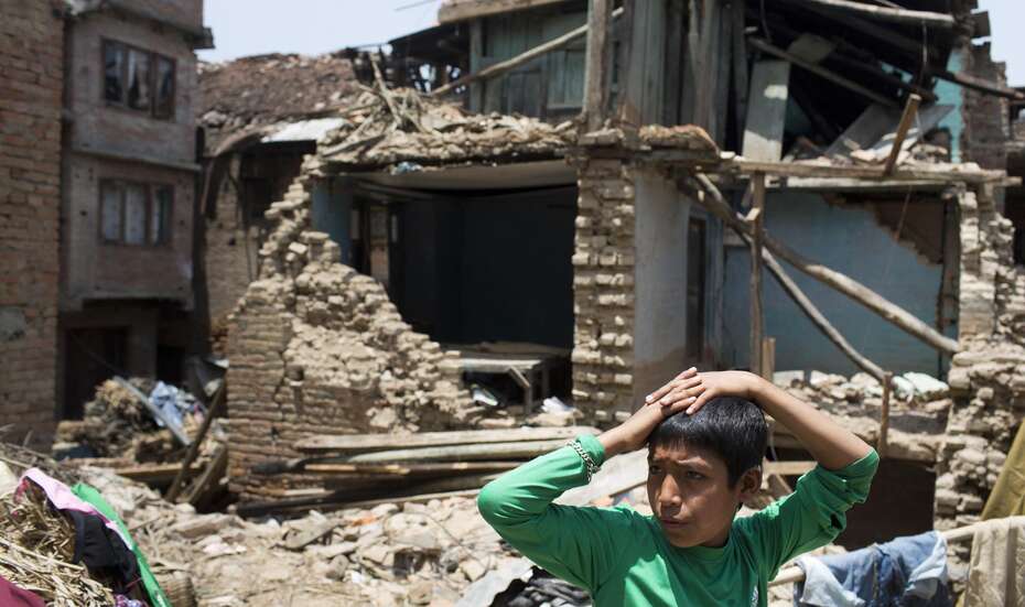 Wiederaufbau in Nepal