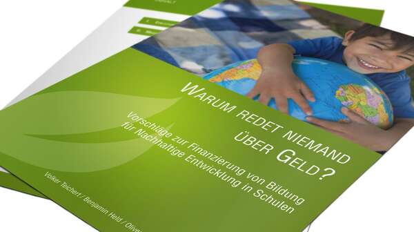 Titelbild: Finanzierung von BNE in Schulen