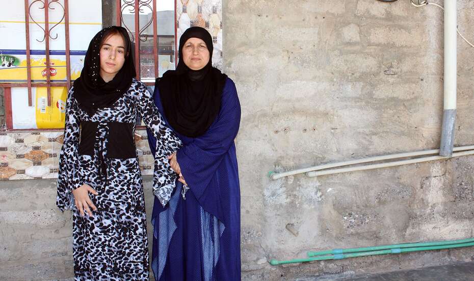 Mariam und ihre Tochter Amira