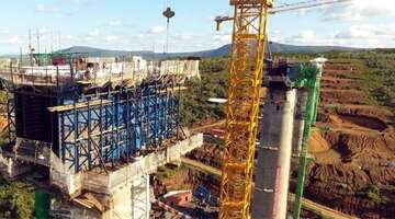 Bild von einer Baustelle.