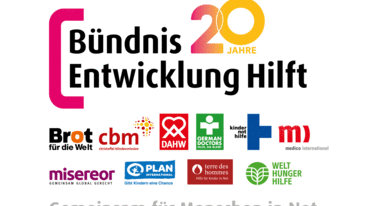 Buendnis Entwicklung hilft, Netzwerk