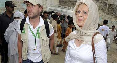 Bärbel Dieckmann und Jürgen Mika in Pakistan