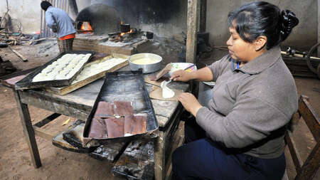 Bäckerei in Bolivien