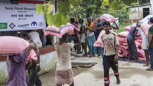 Welthungerhilfe is supporting nearly 75,000 people in Nepal who have lost their entire livelihoods after the monsoon rains.
