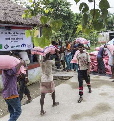 Welthungerhilfe is supporting nearly 75,000 people in Nepal who have lost their entire livelihoods after the monsoon rains.
