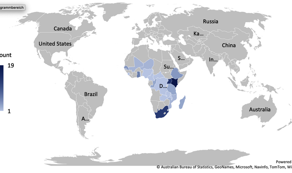 Landkarte Projekte Carbon Framing