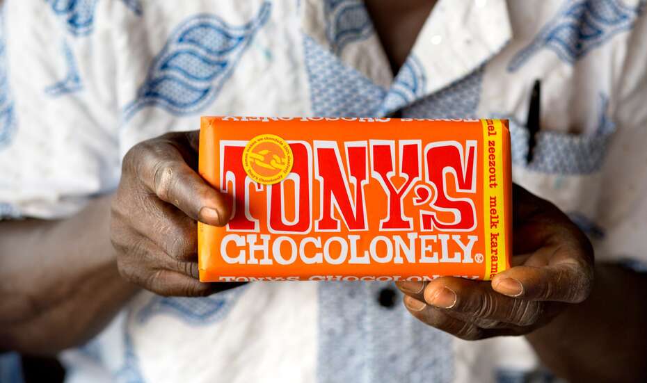 Schokolade von Tony’s Chocolonely