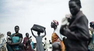 Konflikt und humanitaere Krise im Suedsudan Conflict and humanitarian crisis in South Sudan © LAIF
