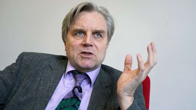 Porträtbild von Dirk Hegmanns, Landesdirektor der Welthungerhilfe für Syrien / Türkei / Libanon