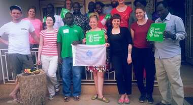 Das Team von Viva con Aqua.