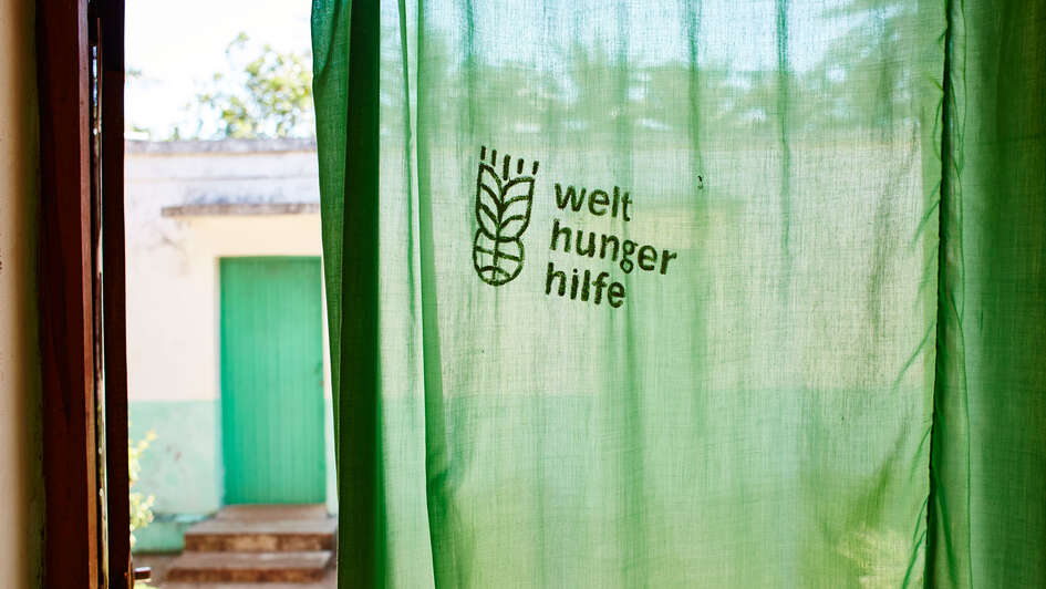 Blick aus dem Büro der Welthungerhilfe in Farafangana, Madagaskar.