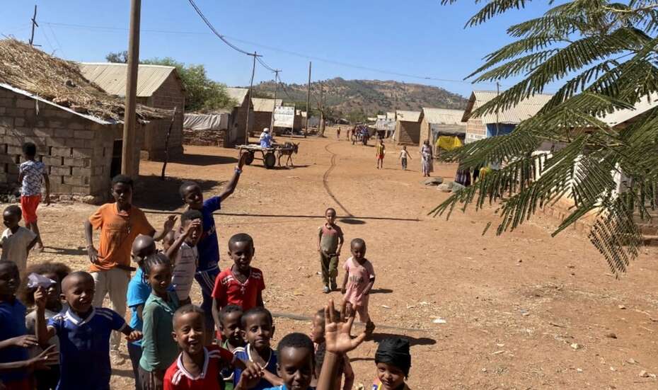 Kinder in Tigray UNHCR