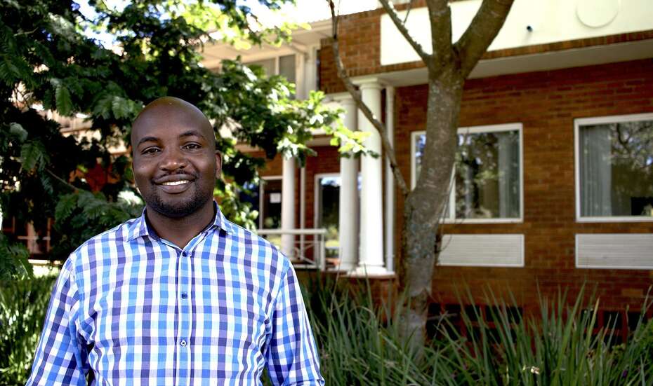Tawanda Hove, ICT Manager der Welthungerhilfe in Simbabwe.