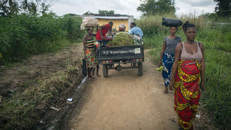 Recycling in Sierra Leone im Rahmen des Projekts SkillUp