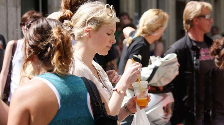 Digitaldruck auf Forex in Plexibox von Beat Streuli: Barcelona 09, 2009