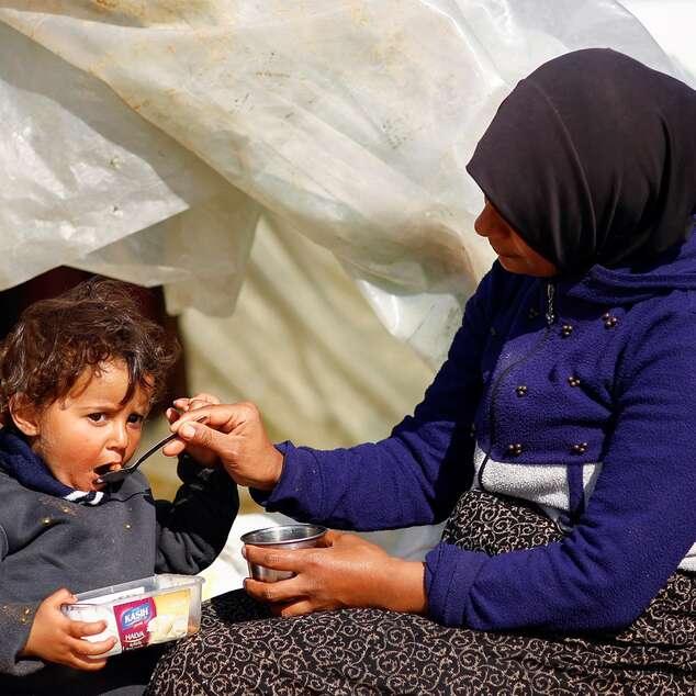 Hunger in Gaza: Vor allem Kinder brauchen dringend Unterstützung.