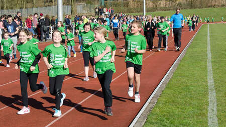 Schülerlauf beim Lebenslauf 2016